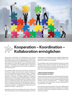 Kooperation